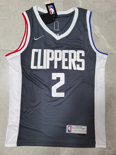 Los Angeles Clippers Grey Basketball Jersey