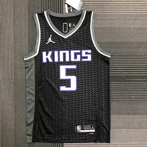 Sacramento Kings De'Aaron Fox #5 Limited Edition Jumpman Basketball Jersey