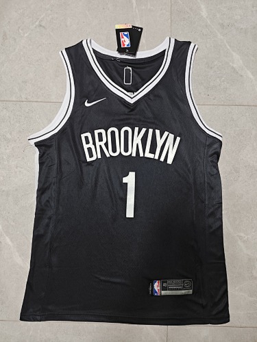 Brooklyn Nets Black Basketball Jersey