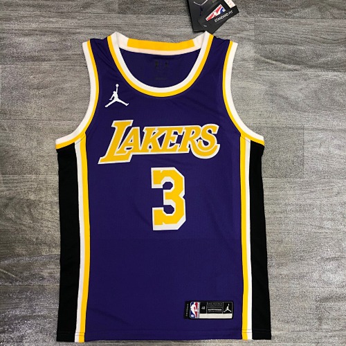 Los Angeles Lakers #3 Limited Edition Jumpman Basketball Jersey