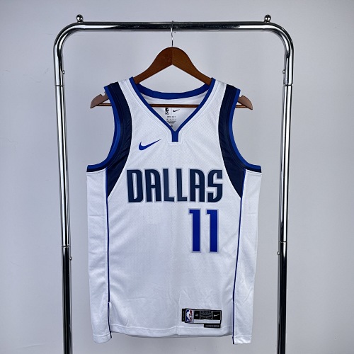 Dallas Mavericks Kyrie Irving #11 White 23 Season Basketball Jersey