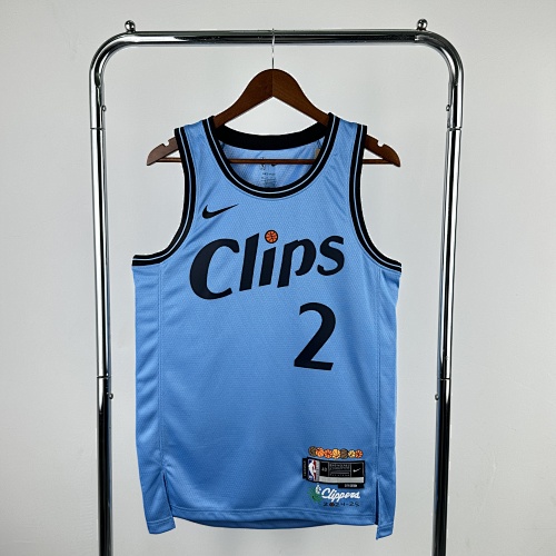 Los Angeles Clippers #2 City Edition 25 Season Basketball Jersey