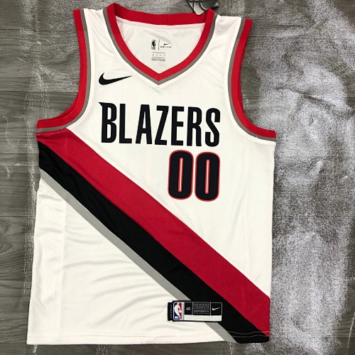 Portland Trail Blazers #0 Home White 21 Season Basketball Jersey