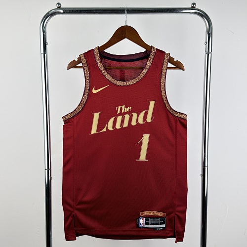 Cleveland Cavaliers James Harden #1 City Edition 24 Season Basketball Jersey