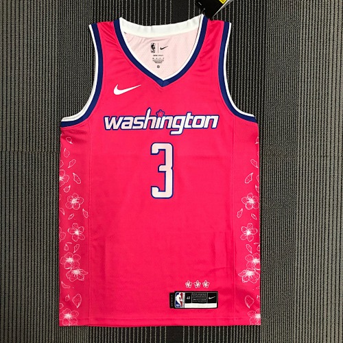 Washington Wizards Bradley Beal #3 City Edition 23 Season Basketball Jersey