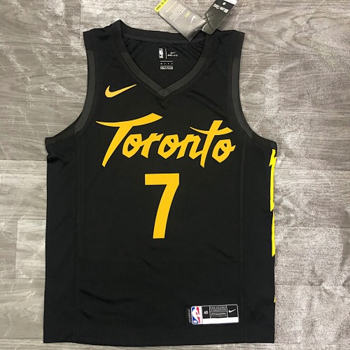 Toronto Raptors #7 Black 21 Season Basketball Jersey