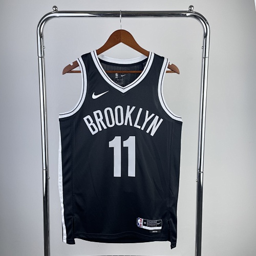 Brooklyn Nets Kyrie Irving #11 Black 23 Season Basketball Jersey