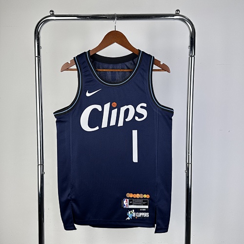 Los Angeles Clippers James Harden #1 City Edition 24 Season Basketball Jersey