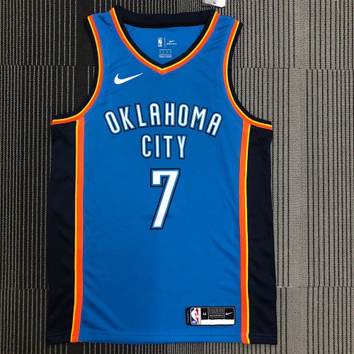 Oklahoma City Thunder #7 Basketball Jersey