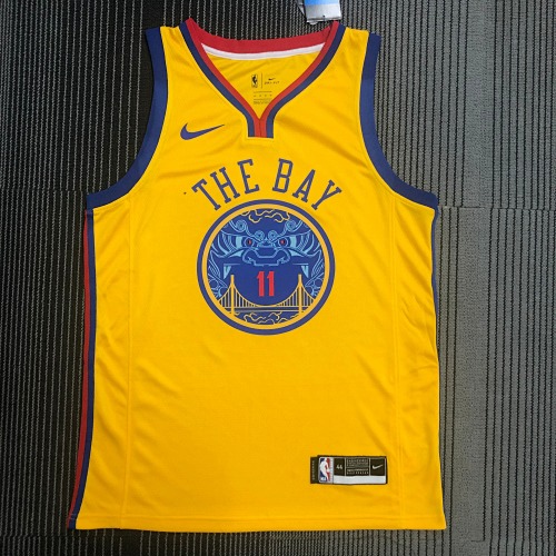 Golden State Warriors Klay Thompson 18 Season Basketball Jersey