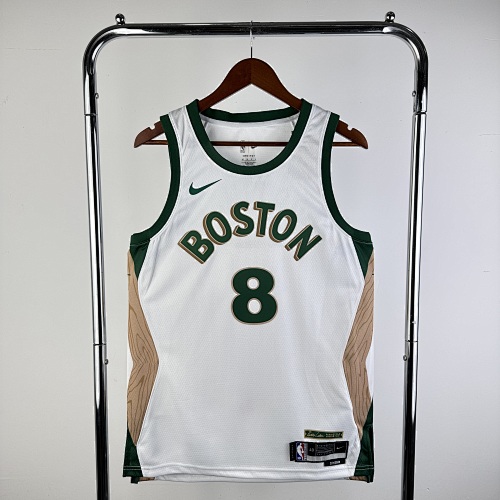 Boston Celtics #8 City Edition 24 Season Basketball Jersey