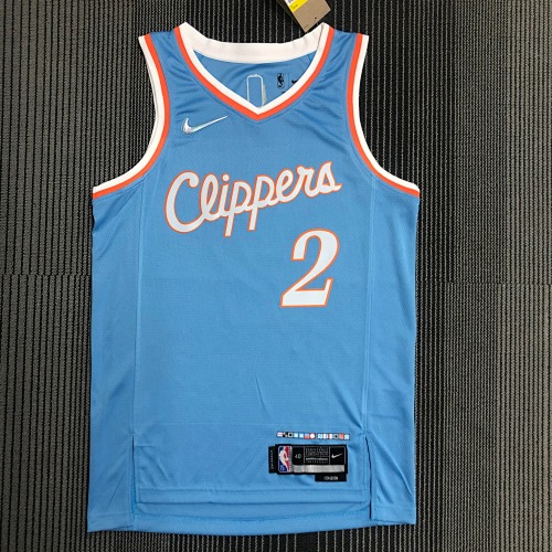 Los Angeles Clippers #2 City Edition 22 Season Basketball Jersey