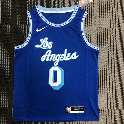 Los Angeles Lakers #0 Retro Edition 21 Season Basketball Jersey