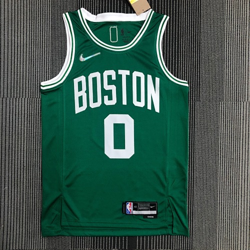 Boston Celtics Jayson Tatum #0 Green Basketball Jersey