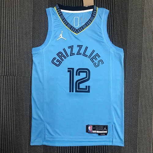 Memphis Grizzlies Ja Morant #12 Jumpman Basketball Jersey