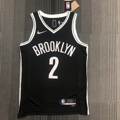 Brooklyn Nets #2 Black Basketball Jersey