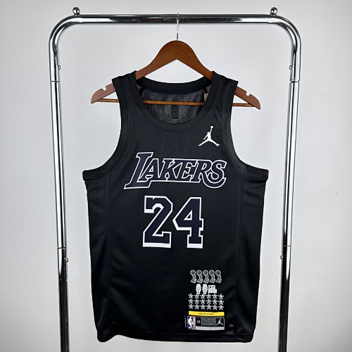 Los Angeles Lakers #24 Black Basketball Jersey