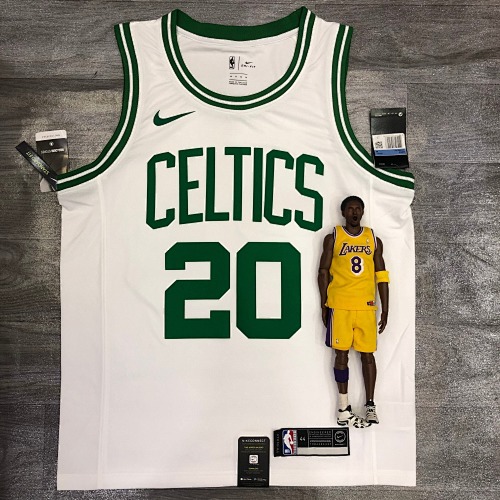 Boston Celtics #20 Retro Edition White Basketball Jersey
