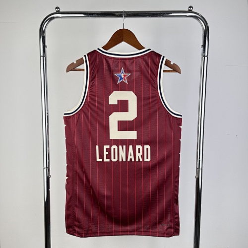 #2 All-Star Red 24 Season Basketball Jersey