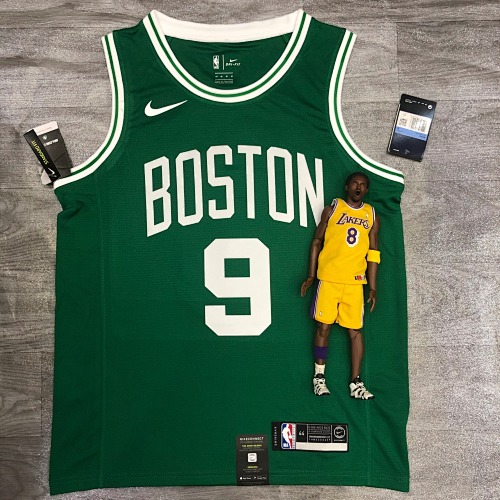 Boston Celtics #9 Retro Edition Green Basketball Jersey