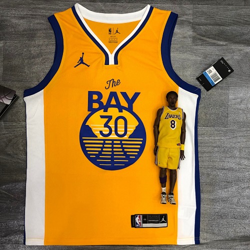 Golden State Warriors Stephen Curry #30 Limited Edition 21 Season Basketball Jersey