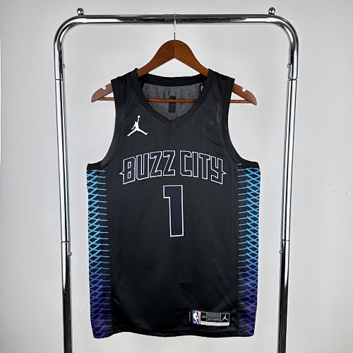 Charlotte Hornets LaMelo Ball #1 City Edition 18 Season Basketball Jersey