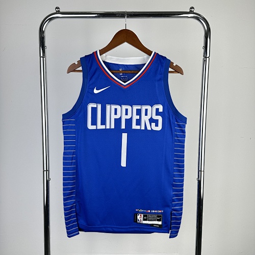 Los Angeles Clippers James Harden #1 Away 23 Season Basketball Jersey