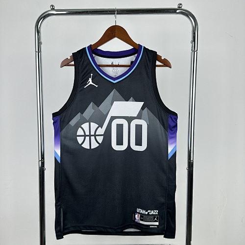 Utah Jazz #0 Jumpman 26 Season Basketball Jersey
