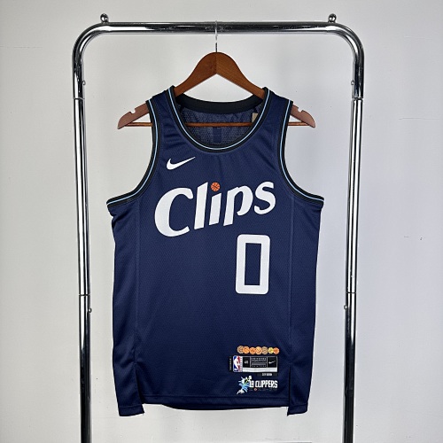 Los Angeles Clippers #0 City Edition 24 Season Basketball Jersey