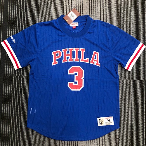Philadelphia 76ers Allen Iverson #3 Retro Edition Basketball Jersey