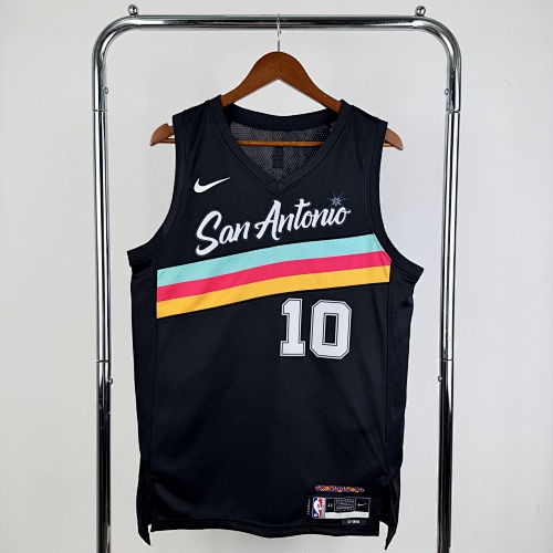 San Antonio Spurs #10 City Edition 26 Season Basketball Jersey