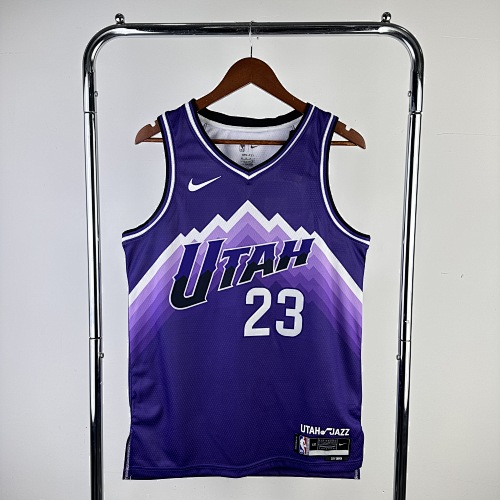 Utah Jazz #23 City Edition 24 Season Basketball Jersey