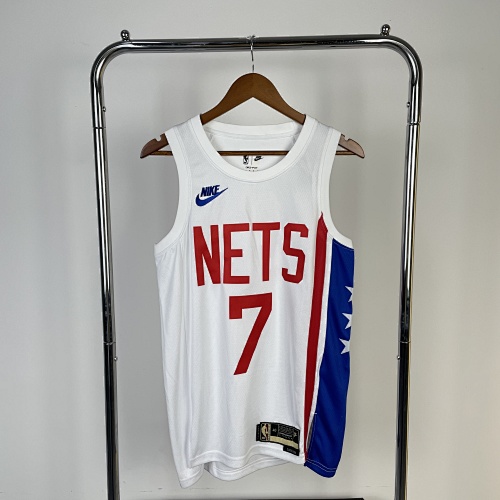 Brooklyn Nets Kevin Durant #7 Retro Edition 23 Season Basketball Jersey