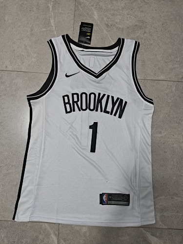 Brooklyn Nets White Basketball Jersey