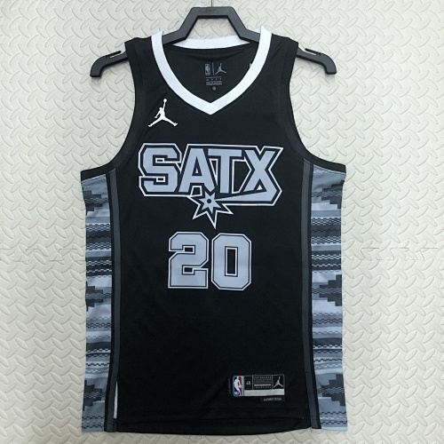San Antonio Spurs #20 Limited Edition Jumpman 23 Season Basketball Jersey