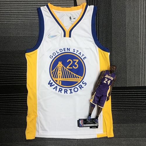 Golden State Warriors Draymond Green #23 White Basketball Jersey