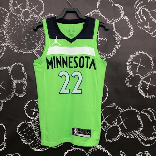 Minnesota Timberwolves #22 Jumpman Basketball Jersey