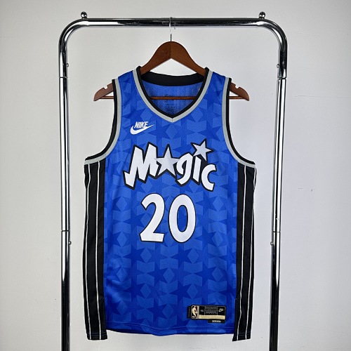 Orlando Magic #20 Retro Edition 24 Season Basketball Jersey