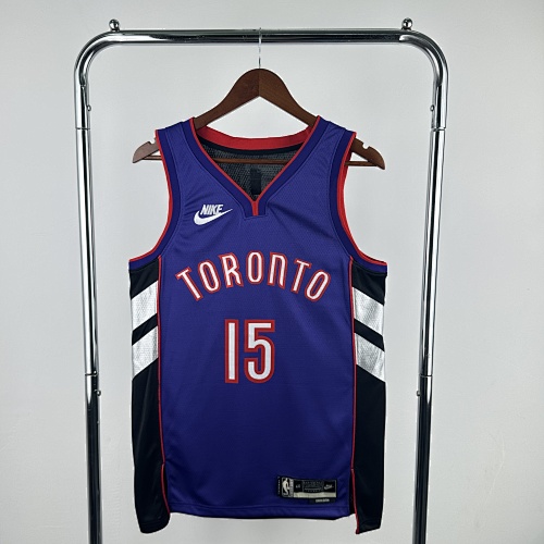 Toronto Raptors #15 Retro Edition 25 Season Basketball Jersey