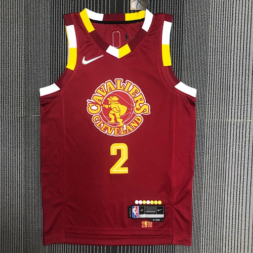 Cleveland Cavaliers Kyrie Irving #2 City Edition 22 Season Basketball Jersey