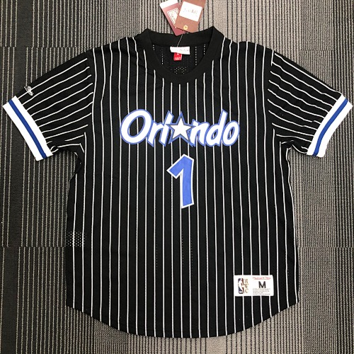 Orlando Magic #1 Retro Edition Black Basketball Jersey