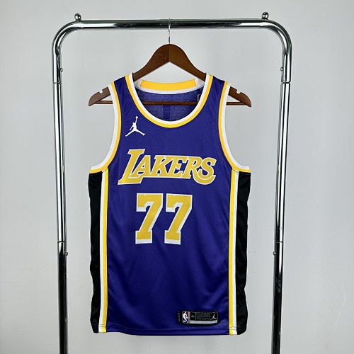 Los Angeles Lakers Luka Doncic #77 Jumpman Basketball Jersey