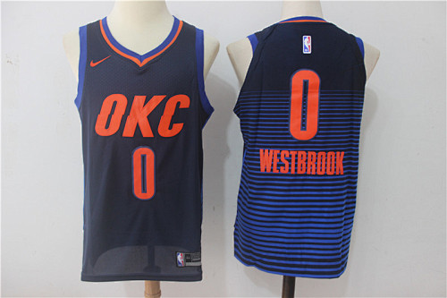 Oklahoma City Thunder #0 Player Edition Basketball Jersey