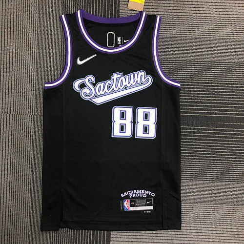 Sacramento Kings Neemias Queta #88 City Edition 22 Season Basketball Jersey