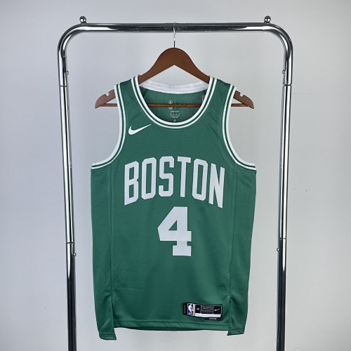 Boston Celtics #4 Away Green 23 Season Basketball Jersey