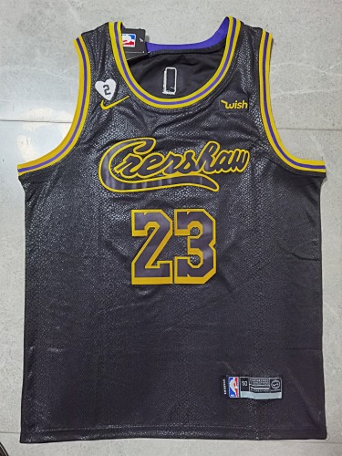 Los Angeles Lakers LeBron James City Edition Basketball Jersey