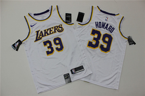 Los Angeles Lakers Fan Edition White Basketball Jersey