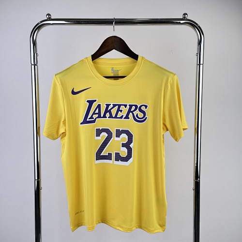 Los Angeles Lakers #23 Yellow Basketball Jersey