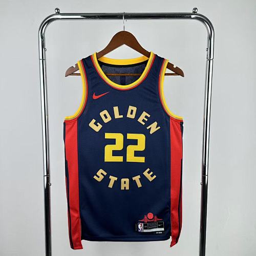 Golden State Warriors #22 City Edition 25 Season Basketball Jersey