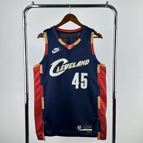 Cleveland Cavaliers #45 Retro Edition 26 Season Basketball Jersey